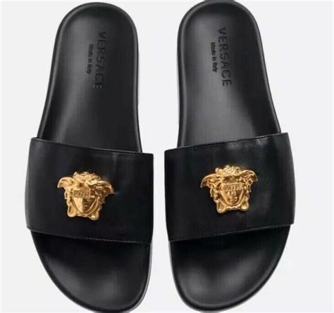 gucci slides versace robes|Versace slides for women.